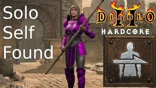 Diablo 2 - Spearazon (Hardcore, Solo Self Found, Attempt Two)