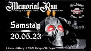 🔥💯OFFO💯🔥 Outlaws MC Memory Run 20.05.2023 great Video made by Elias 1%er Darkside🔥💯OFFO💯🔥