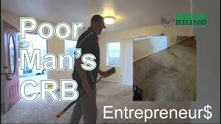 Carpet cleaning Ride along and Tips for the Entrepreneurs - Poor mans CRB