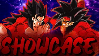 GREAT TANK & HARD HITTER! SSJ 4 Gohan & Bardock Awakenings Showcase | Dragon Ball Z Dokkan Battle