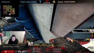 200 IQ SAVE IN FPL  | XANTARES AND GUARDIAN SMURFING IN FPL | CSGO TWITCH MOMENTS