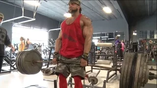 Tyrus, HEAVY Back Training & Deadlift PR