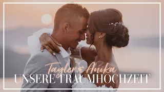 [HOCHZEITSVIDEO] Unsere Traumhochzeit - wir heiraten auf Santorini! Der Anfang von für immer 💍