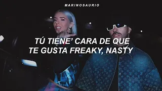 Feid, Young Miko - Classy 101 (Letra) || tú tienes cara de que te gusta friki nasty