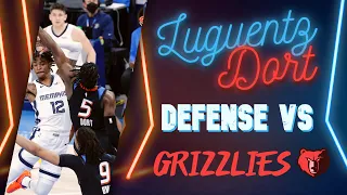 Luguentz Dort All Defensive Possessions vs. Grizzlies - March 24th 2021