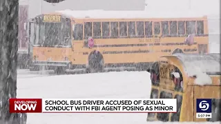 School bus driver arrested for enticing underage girl who was actually an undercover FBI agent
