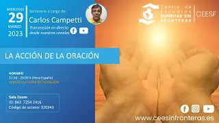 La accion de la oracion por Carlos Campetti