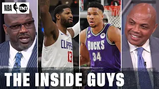 The Inside Crew Reacts to Bucks' 21-PT Comeback Win | NBA on TNT