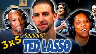 Ted Lasso Season 3 Episode 5 Signs Reaction of Syntell and Mikel-Claire