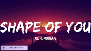 Shape of You - Ed Sheeran (Lyrics) / Ali Gatie, One Direction,... Mix