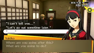 Persona 4 Golden - Rejecting All Girls on Valentine's Day but the music is even sadder