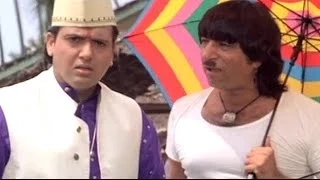 Govinda, Karishma Kapoor, Raja Babu - Action Scene 5/21