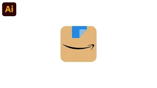 How to Make New Amazon Logo | Logo Design in Illustrator cc