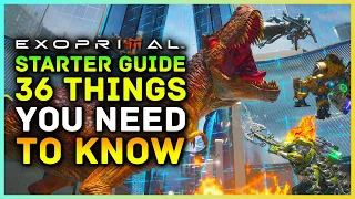 Exoprimal Starter Guide - 36 Things You Need To Know! Tips, Missions, Characters, Lore & More!