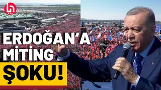 Erdoğan, Büyük İstanbul Mitingi'nde umduğunu bulamadı!