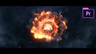 Epic Fire Logo Reveal Intro in Adobe Premiere Pro (Tutorial)