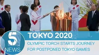 Tokyo 2020: Olympic torch relay finally begins in Japan | 5 News