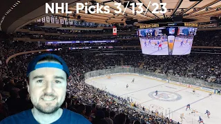 Free NHL Picks and Predictions 3/13/23