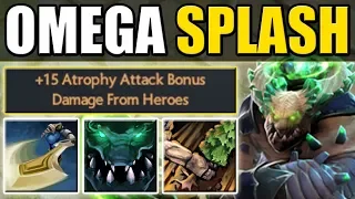 Super Splash Combo with Atrophy Aura [Insane Damage Farm] Dota 2 Ability Draft