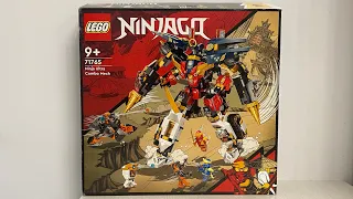 ОБЗОР ЛЕГО НИНДЗЯГО 71765 Ультра Комбо Мех Ниндзя LEGO NINJAGO Ninja Ultra Combo Mech