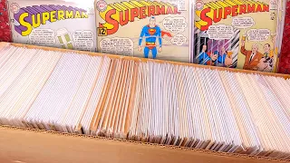 I spent $1600 on an Amazing Silver Age Superman Comic Book Collection