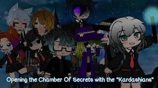 Opening the Chamber Of Secrets with the “Kardashians” | Gacha Club | Skit |