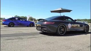 800 HP Mercedes GTS Exhaust Sound, Acceleration And Racing