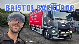 UK HGV Driver Delivery in Bristol. England's Best Truck Driver