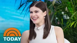 Alexandra Daddario On Her Bikini Scenes With Zac Efron In ‘Baywatch’ | TODAY