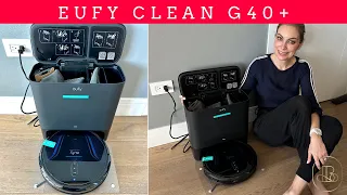 Eufy Clean G40+ | Say Goodbye to Emptying Dustbins with a Self-Emptying Robot Vacuum!