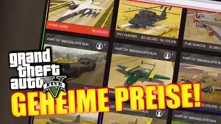 GTA 5 - GEHEIME PREISE zu Smugglers Run | Grand Theft Auto Online