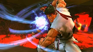 Street Fighter IV Champion Edition "RYU HOSHI" - HARD Arcade Mode NON-STOP Fighting!