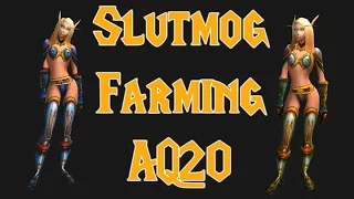 Gold Farming AQ20 for Slutmog Gear - 4000g to 20000g an hour