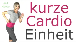 18 min.❤️kurze Cardio Einheit | Kondition verbessern | ohne Geräte, im Stehen