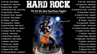 HARD ROCK | Hard Rock Greatest Hits Of 70s 80s 90s | Black Sabbath, Deep Purple, AC/DC, Lamb Of God