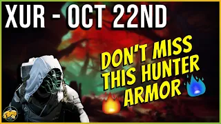 Where is Xur - Oct 22nd - Xur Location & Inventory - Legendary Weapons & Armor - Destiny 2