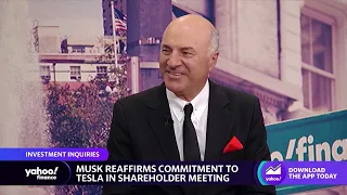 Kevin O'Leary talks Tesla, Cybertruck release, Elon Musk, work-from-home, commercial real estate