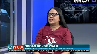 Organ donor walk