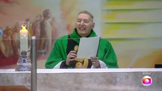 Santa Missa c/ pe Marcelo Rossi na Globo  31/07/2022 - TV Globo