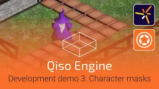 Qiso: Isometric game engine character masks demo