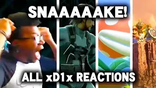All xD1x Reactions to SMASH BROS Character Reveal Trailers - Super Smash Bros. Ultimate