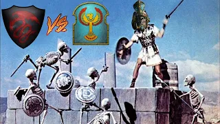 The Dreaded Halloween Duel | Tomb Kings vs Vampire Counts -Total War Warhammer  3