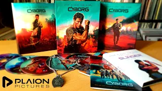 CYBORG Blu-Ray/DVD Collectors Edition Box PLAION PICTURES Jean-Claude Van Damme SLINGER Albert Pyun