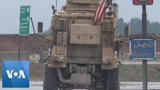 US and Russian Militaries Patrol Along the M4 Highway in Syria