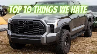 10 Things We Hate About The 2022 Toyota Tundra
