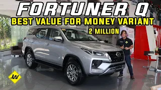 2022 Toyota Fortuner Q Walk around  -Better than the Terra VL and Mu-X LSE 4x2?