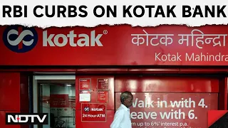 Kotak Mahindra Bank News | RBI Bars Kotak Bank From Onboarding New Online Customers & Other News