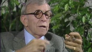 George Burns on Jack Benny, Gracie Allen and the pitfalls of retirement!