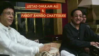 Ustad Ghulam Ali with Pandit Anindo Chatterjee - Yeh Shab E Firaq Yeh Bebasi
