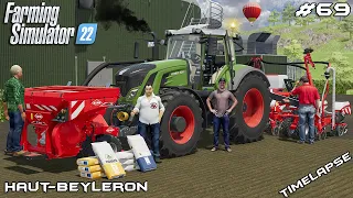 Planting CORN in fields with PROSEED | Animals on Haut-Beyleron | Farming Simulator 22 | Episode 69